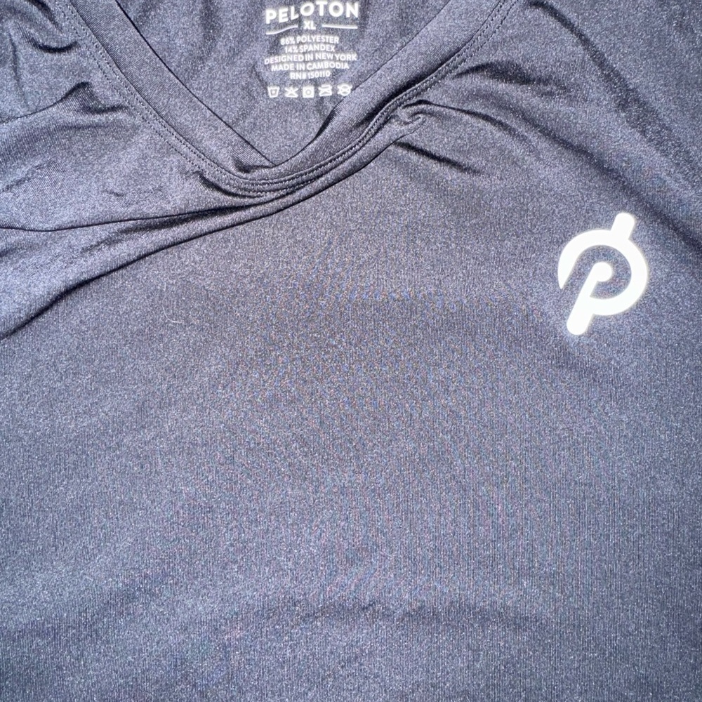 Peloton Women's Black Muscle Tank Top - Picture 2 of 2